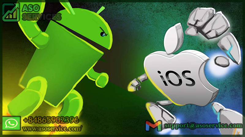 Compare iOS  and Android