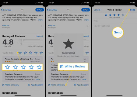 How to increase App Store reviews and ratings free for App Developers