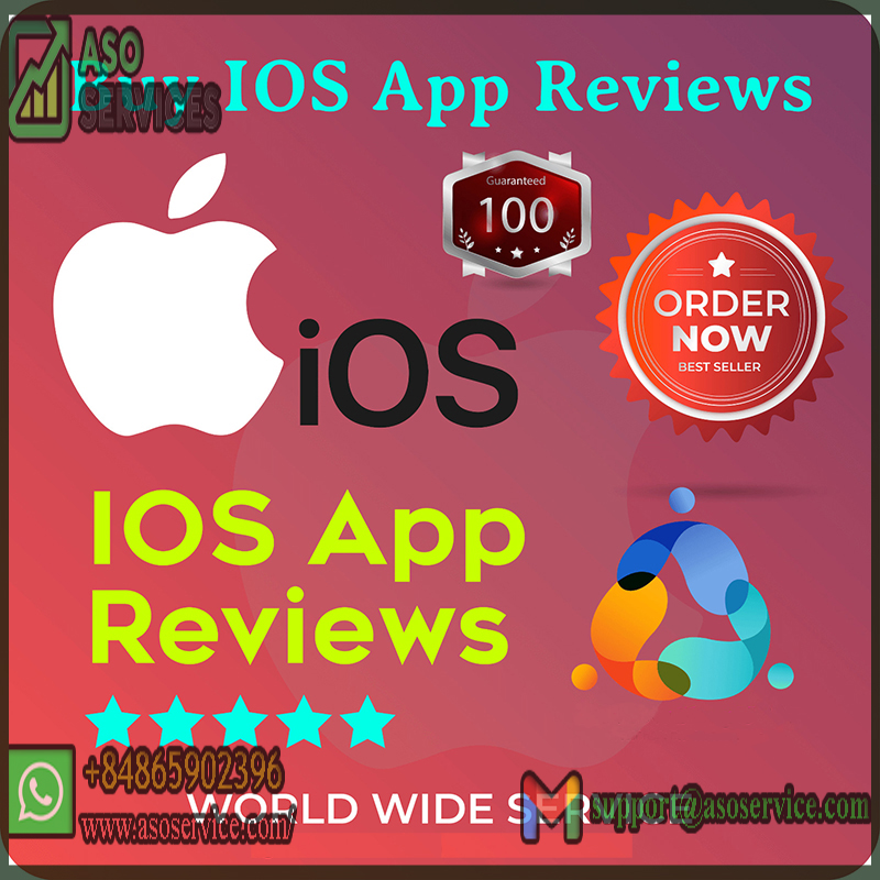 Buy iOS app reviews and ratings